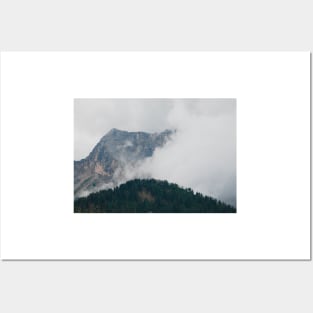 Low Cloud Over Carnic Alps Near Sauris Posters and Art